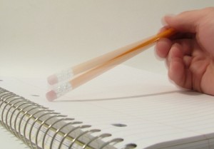tapping pencil